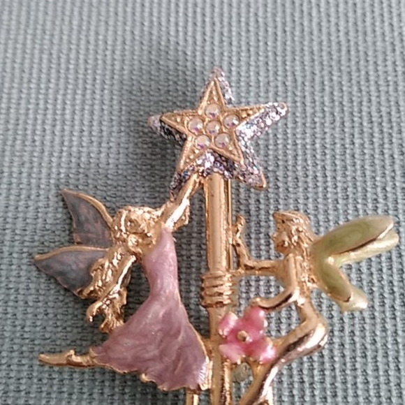 KIRKS FOLLY FAIRY WAND PIN - Picture 2 of 7
